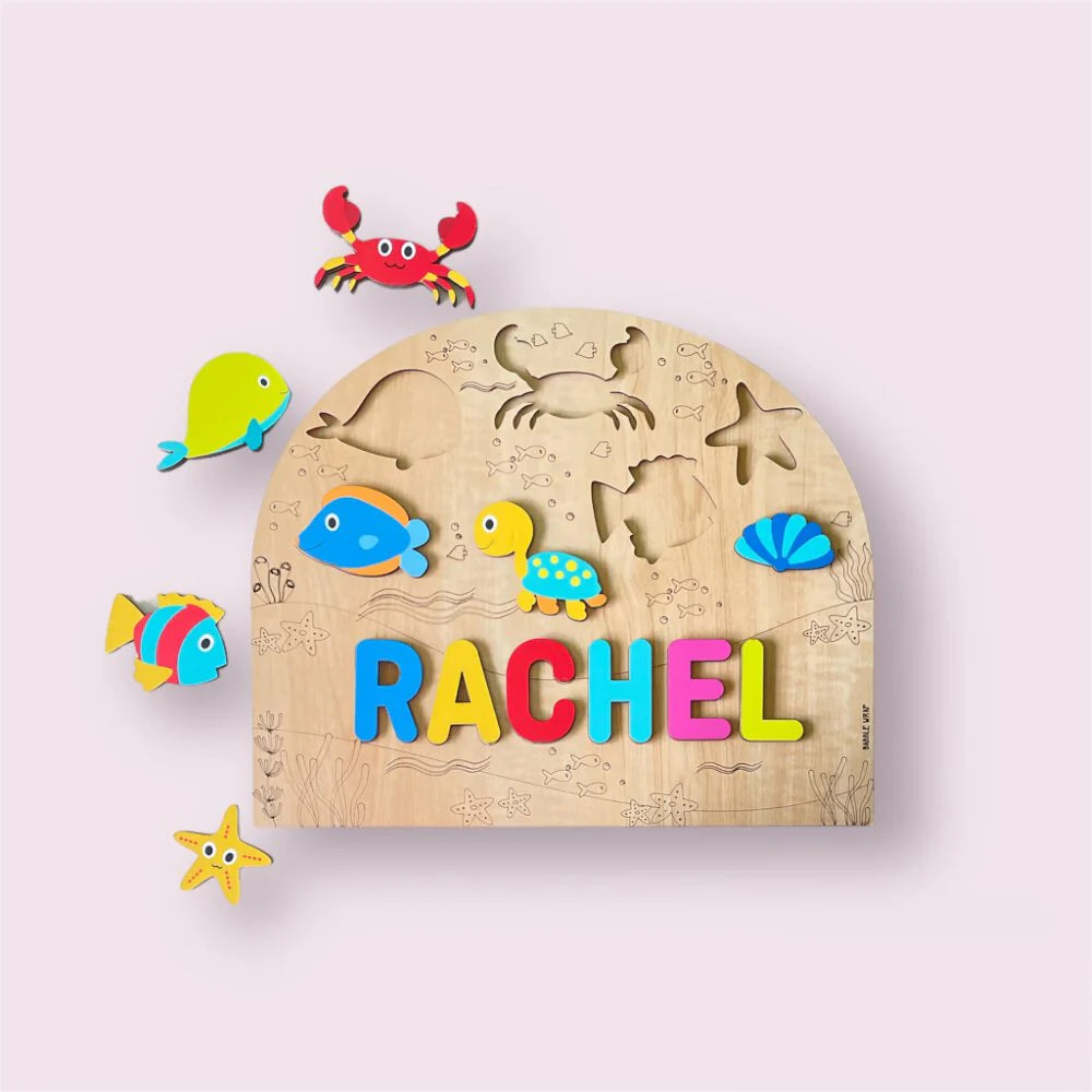 Personalised Wooden Name Puzzle