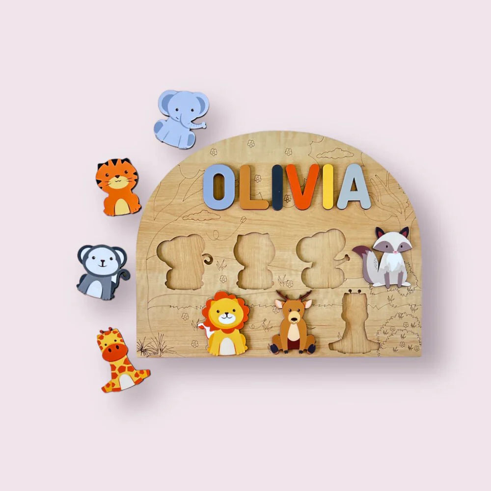 Personalised Wooden Name Puzzle