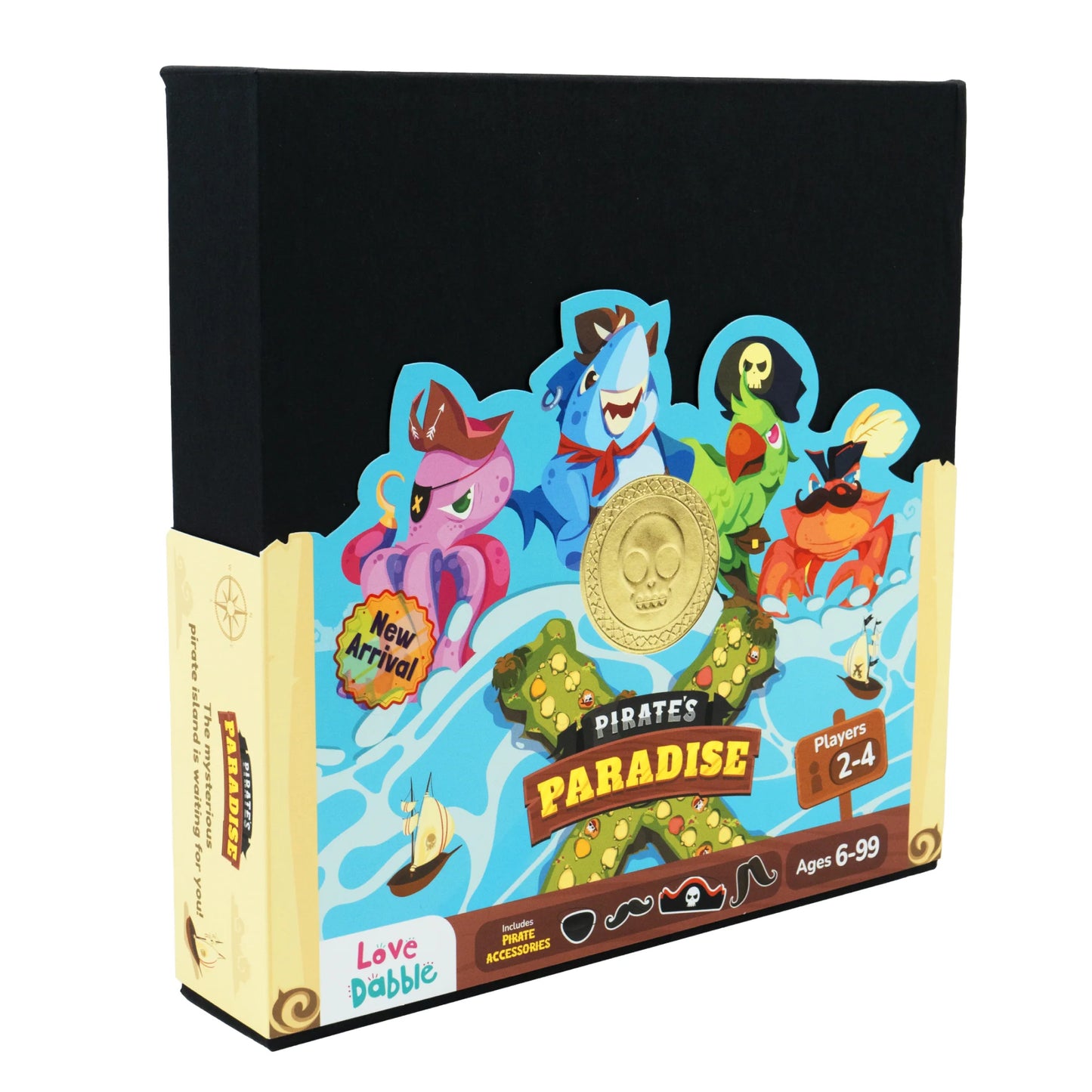Pirate’s Paradise Board Game with Accessories