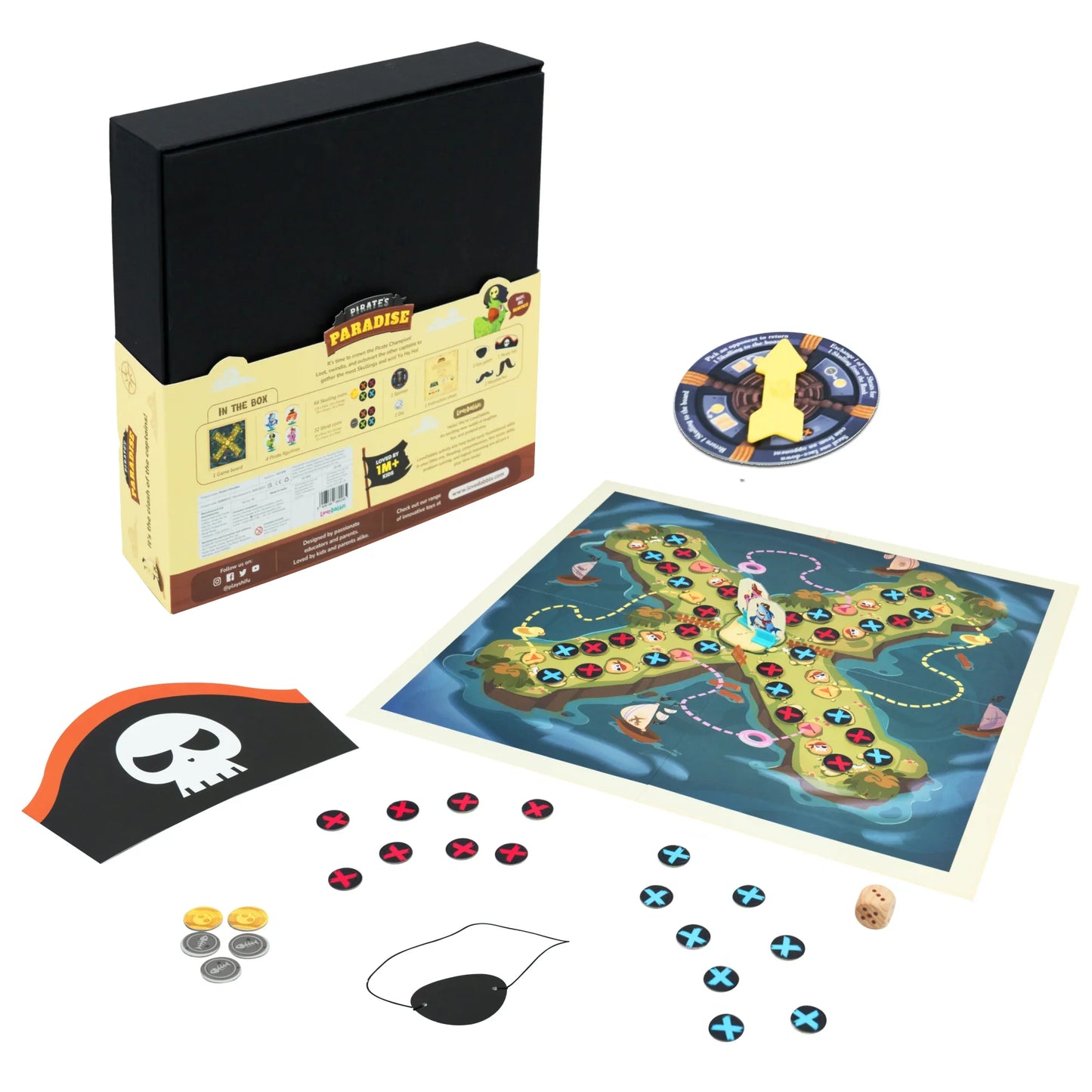 Pirate’s Paradise Board Game with Accessories