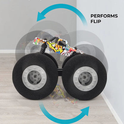 🚗💨Remote control Monster Stunt Truck – High-Speed, 360° Spinning Fun for Kids 6+!
