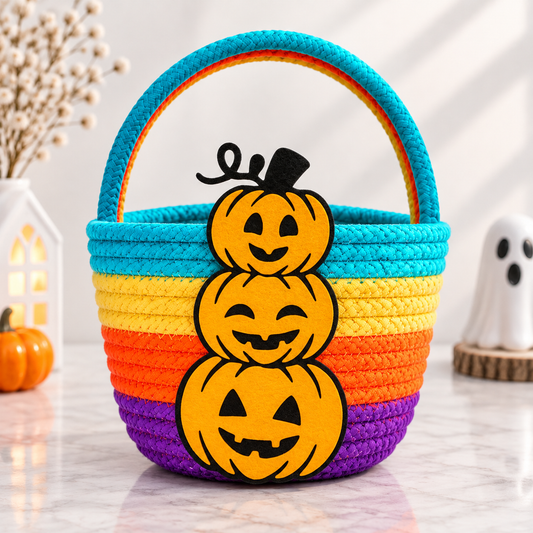 Pumpkin Pals Halloween Basket