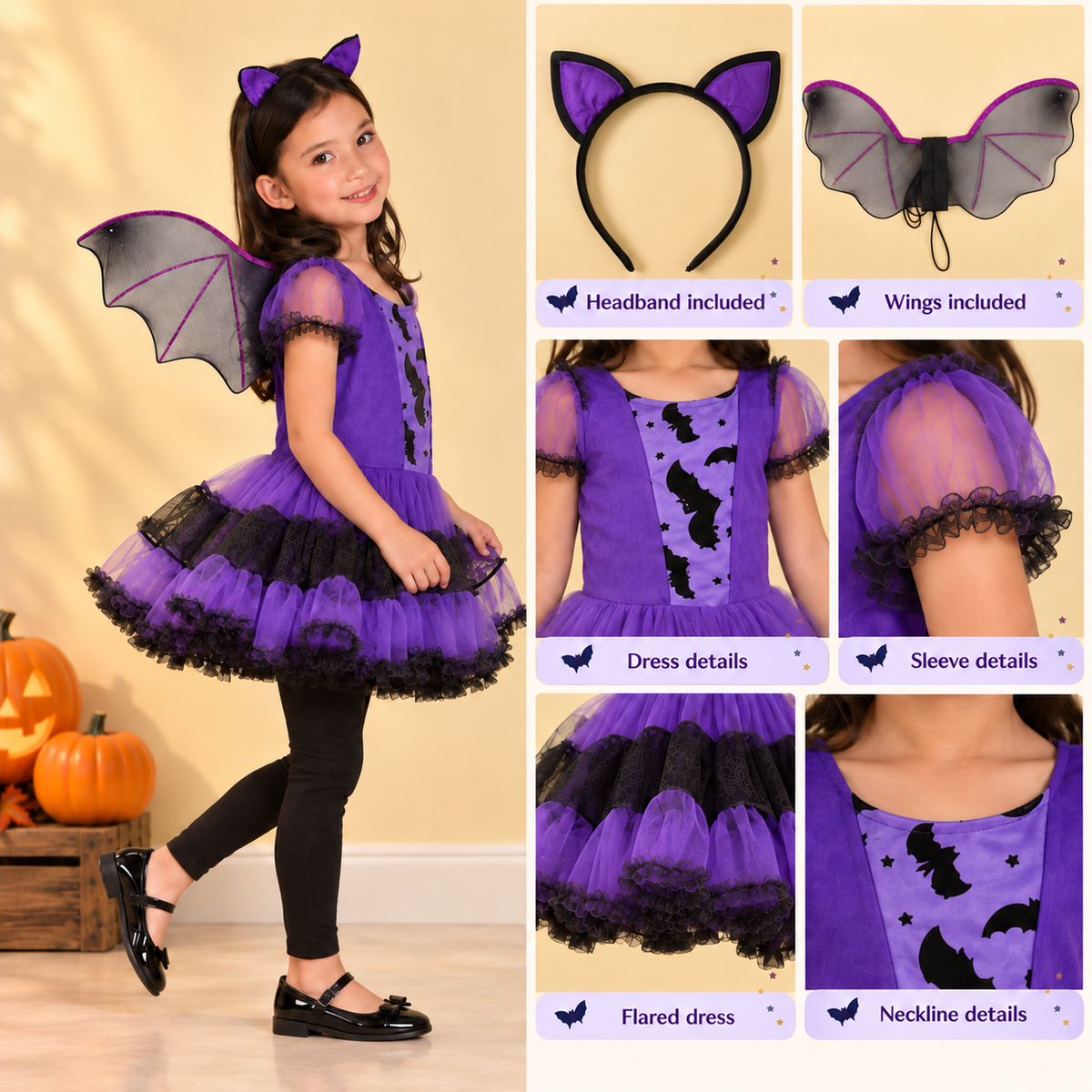 Halloween costume - Wicked Violet Witch