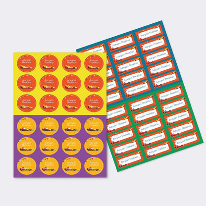 Sticker Sheet - Set of 2 A4