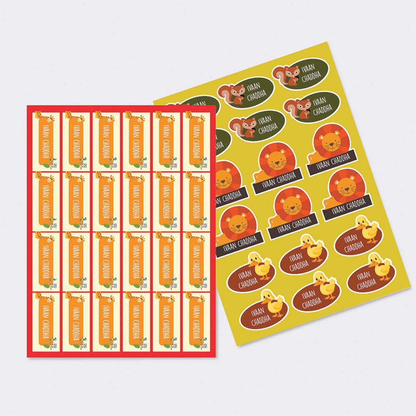 Sticker Sheet - Set of 2 A4