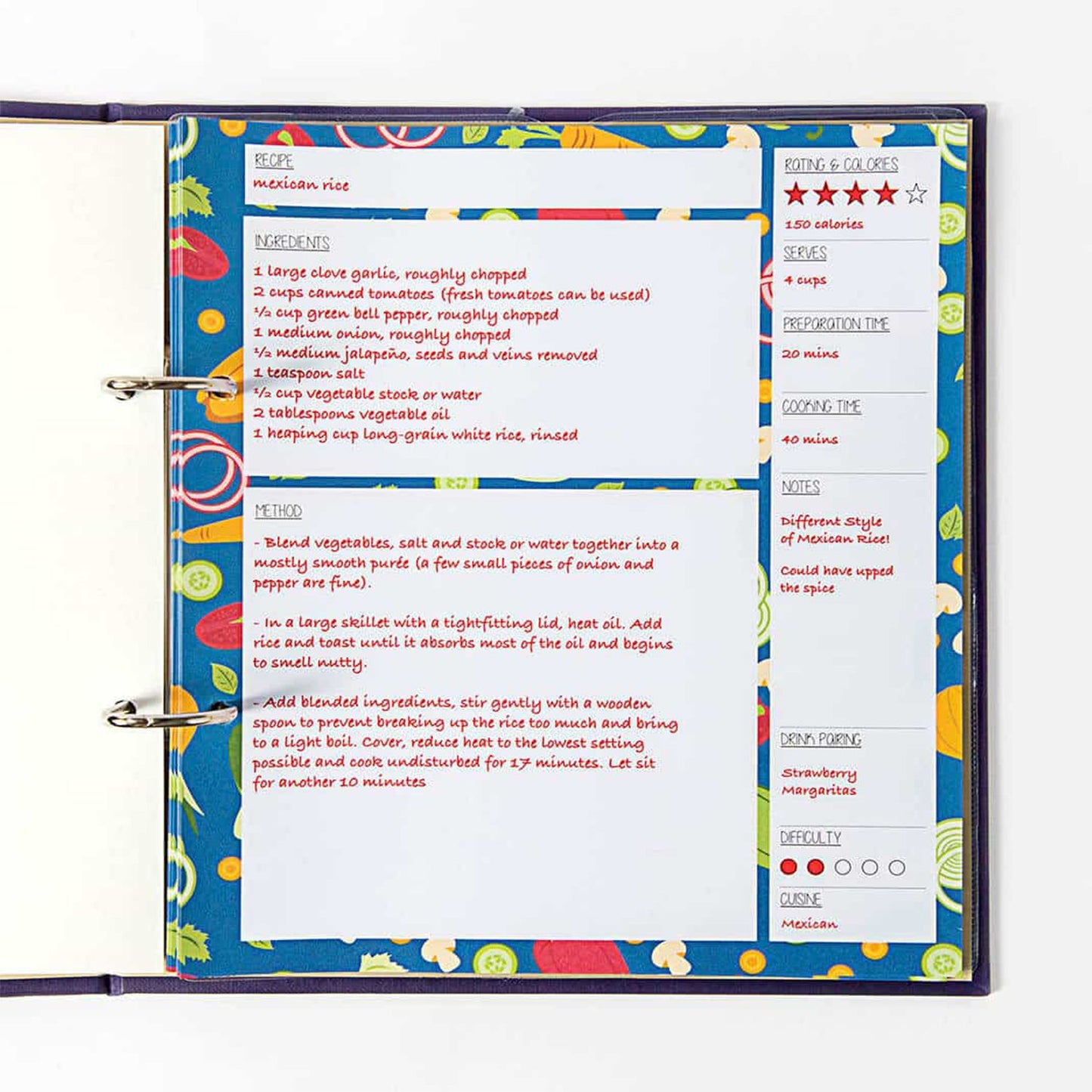 Recipe-Journal for your Teacher