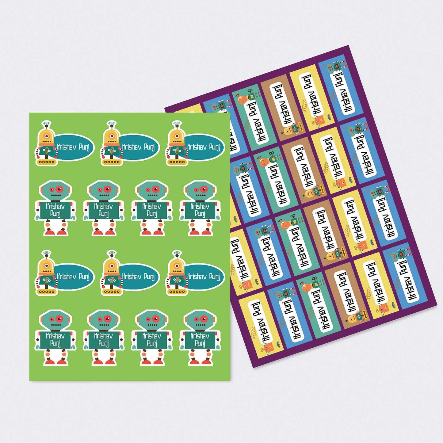 Sticker Sheet - Set of 2 A4