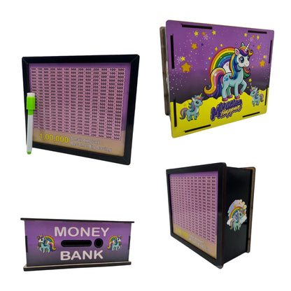 Unicorn Money Saving Box for Kids and Adults