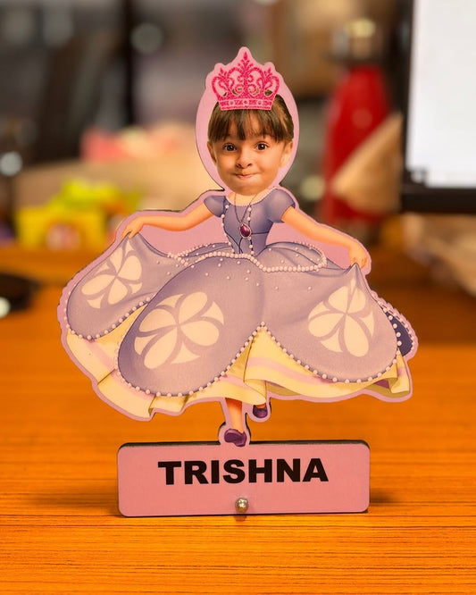 Personalised Unique Caricature Table Stand – Custom Gift for Loved Ones