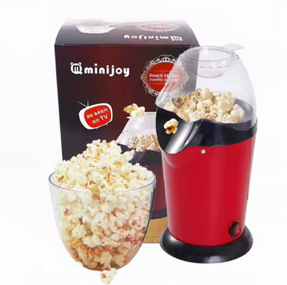Electric Automatic Popcorn Maker – Hot Air Popcorn Machine for Healthy, Oil-Free Snacks