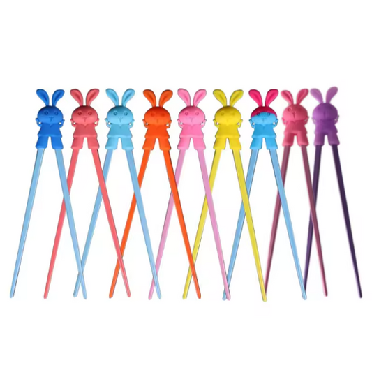 Cute Silicone Cartoon Baby Chopsticks