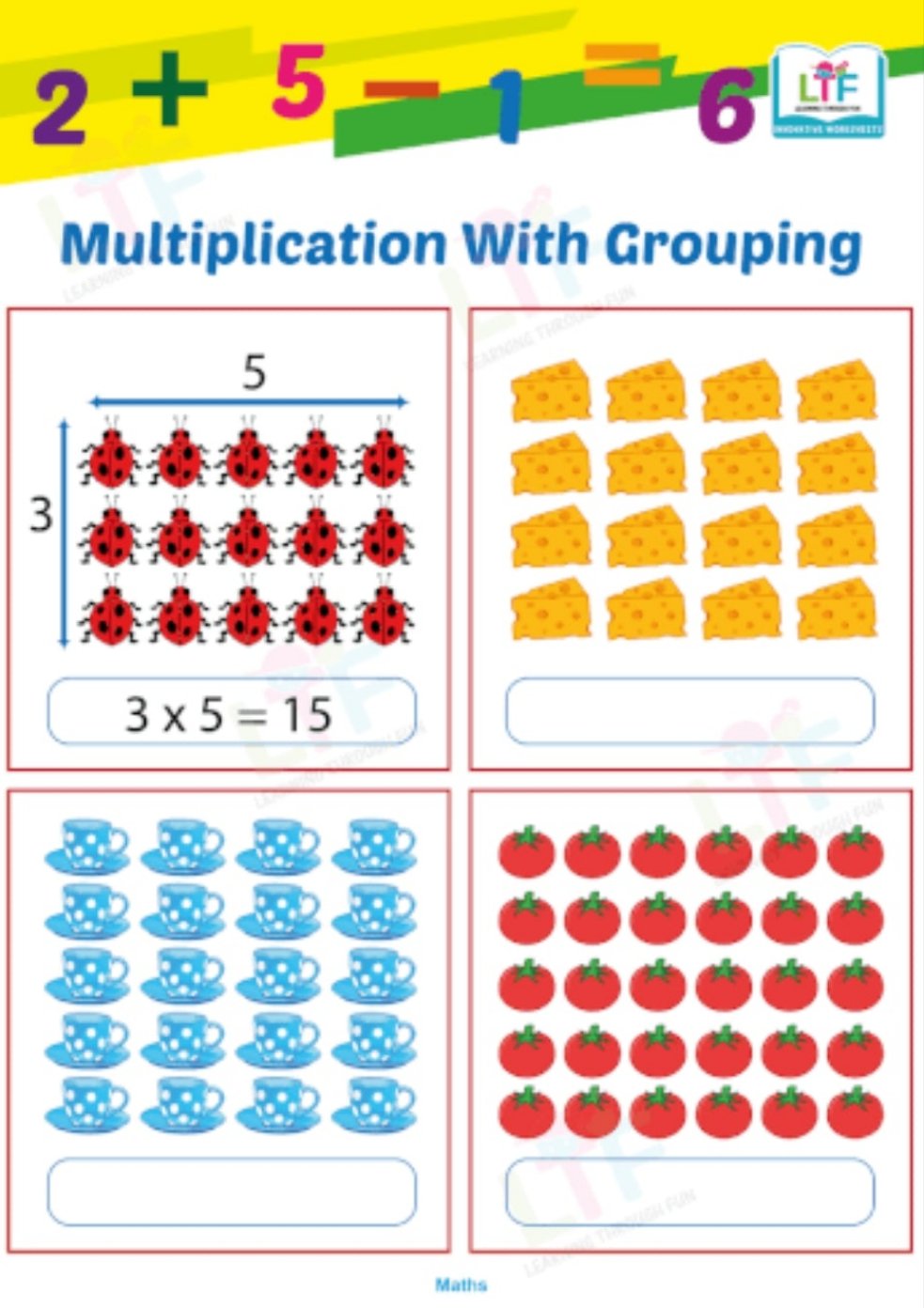 Maths Champions worksheet
