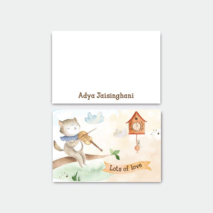 Folded-Notecards + Envelopes - Set of 25