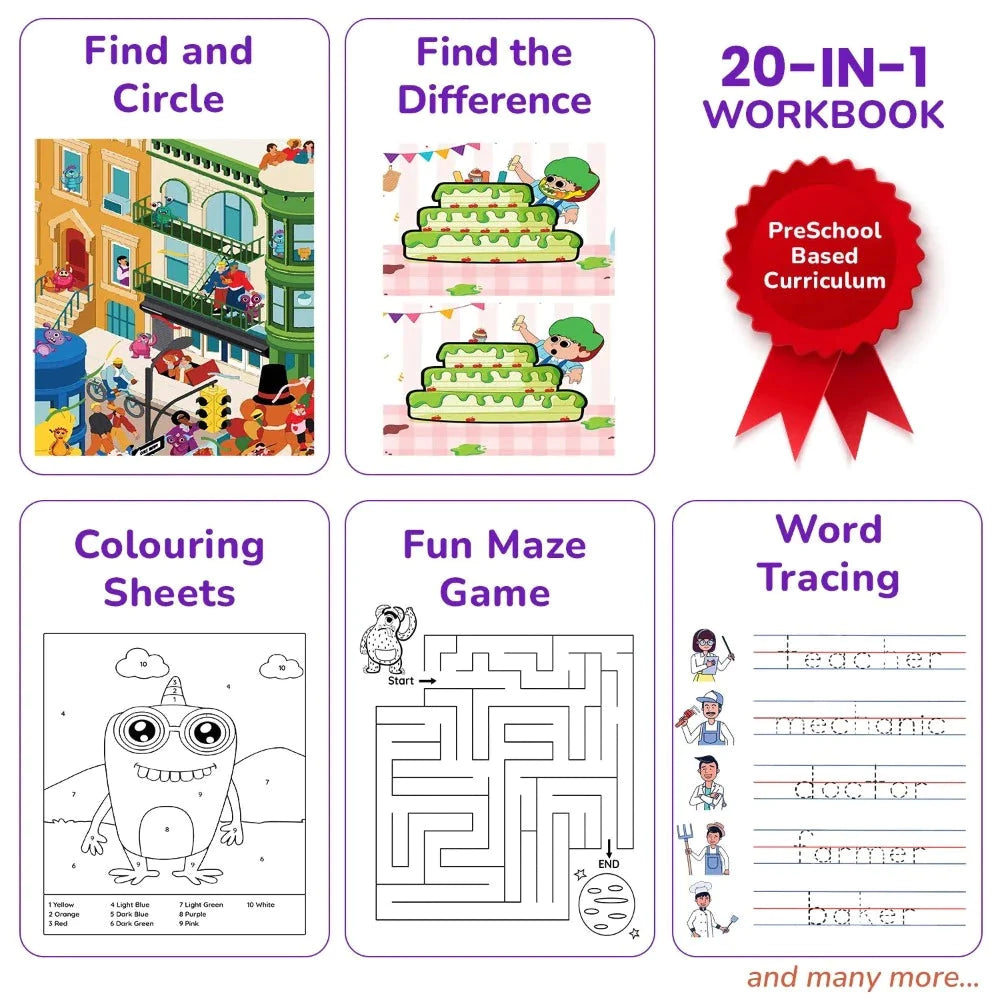 Preschool All-Rounder Kit for Kids