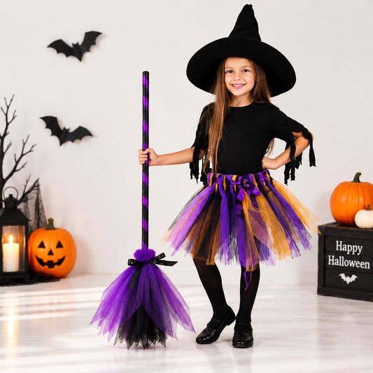 Spooky Spark Brooms – Wicked Purple