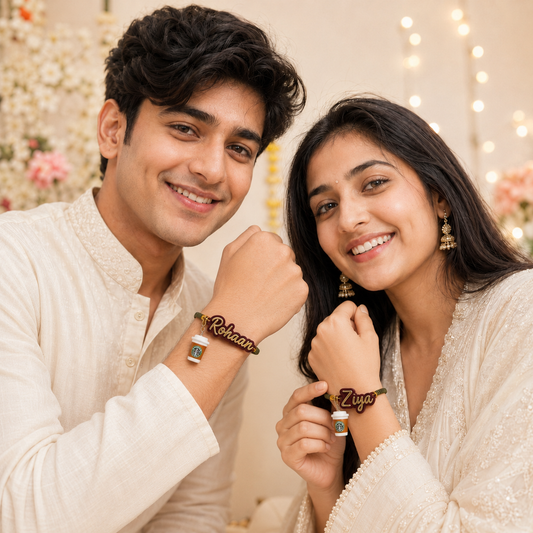 Babble Wrap Starry Brew Rakhi