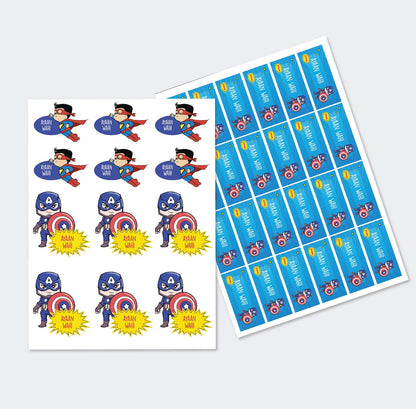 Sticker Sheet - Set of 2 A4