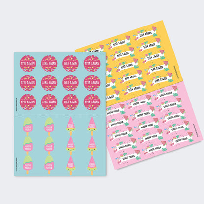 Sticker Sheet - Set of 2 A4