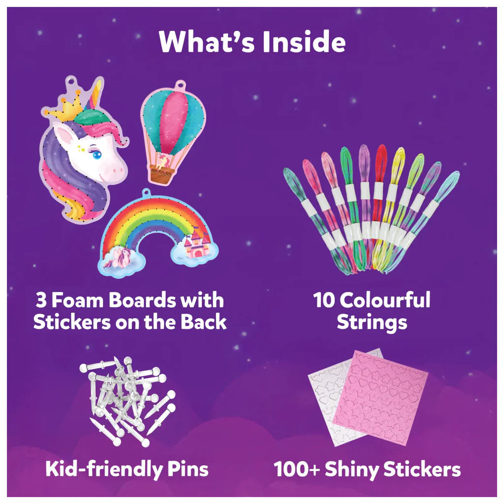 Skillmatics Super Strings Craft Kit for Kids  | Ages 6–12 | Mess-Free Art Activity