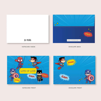 Folded-Notecards + Envelopes - Set of 25