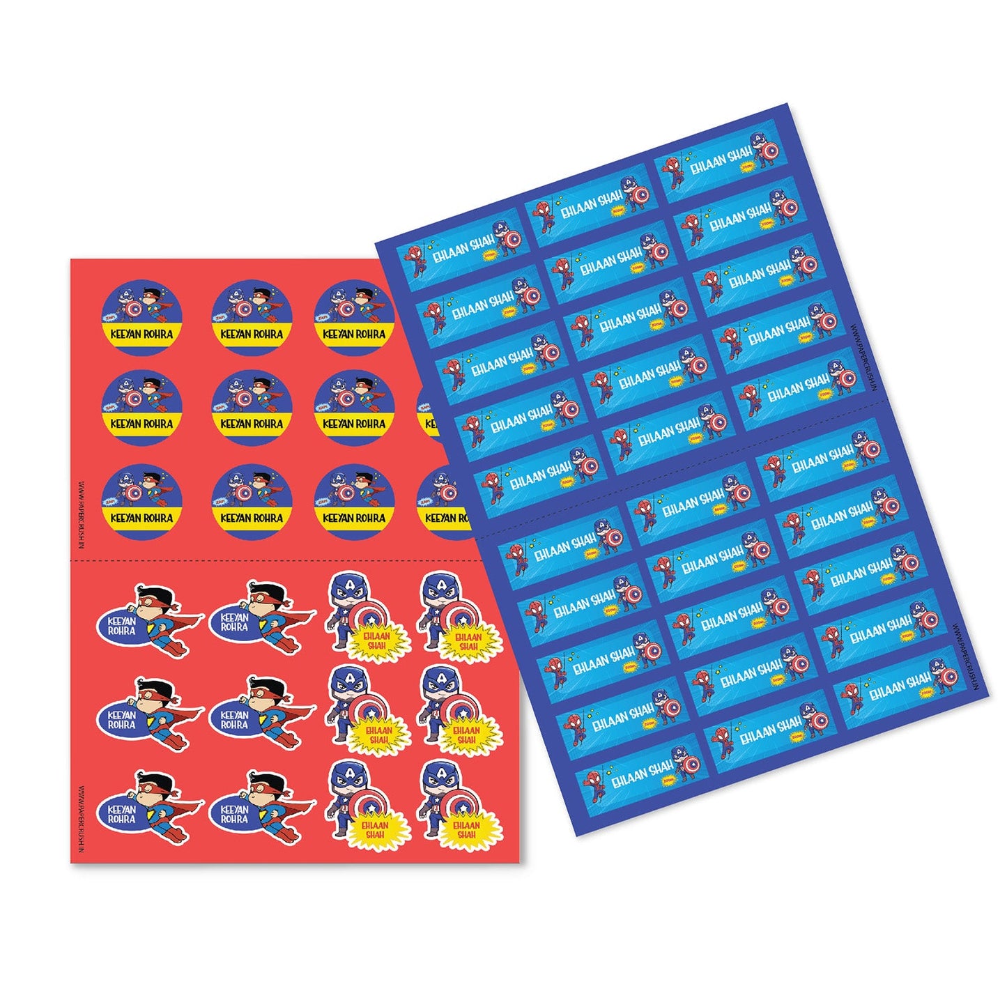 Sticker Sheet - Set of 2 A4