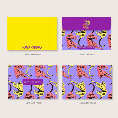 Folded-Notecards + Envelopes - Set of 25