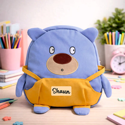 Tiny Teddy Tales Preschool Collection - Baby Blue Buddy Backpack