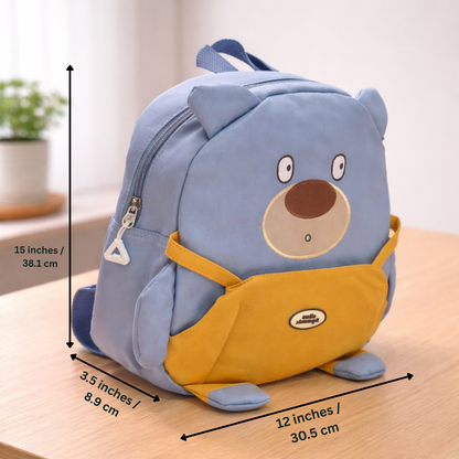 Tiny Teddy Tales Preschool Collection - Baby Blue Buddy Backpack