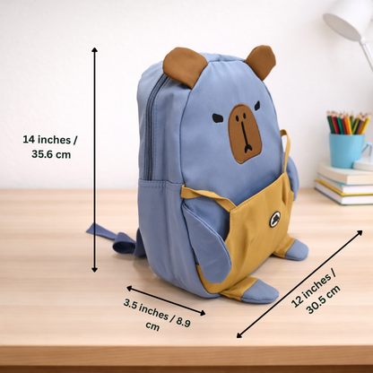 Tiny Teddy Tales Preschool Collection - Blueberry Buddy Backpack
