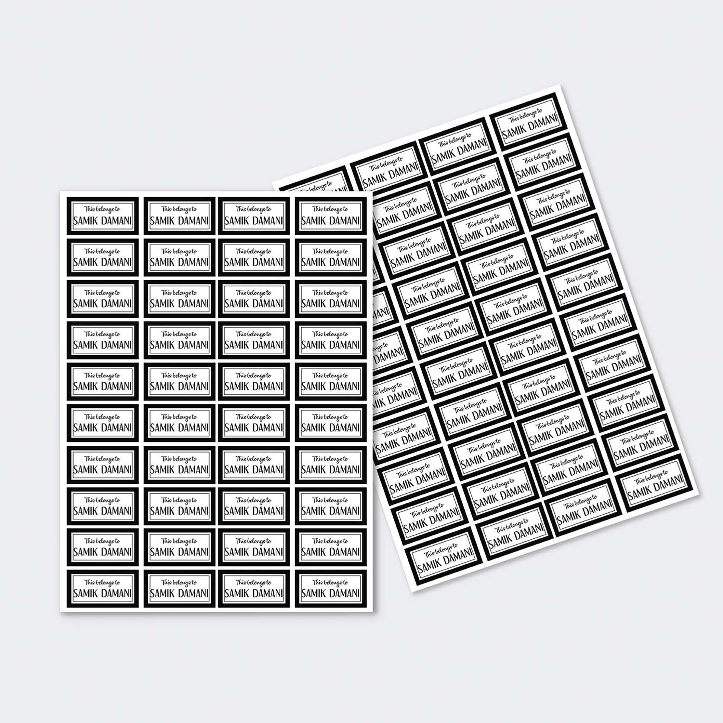 Sticker Sheet - Set of 2 A4