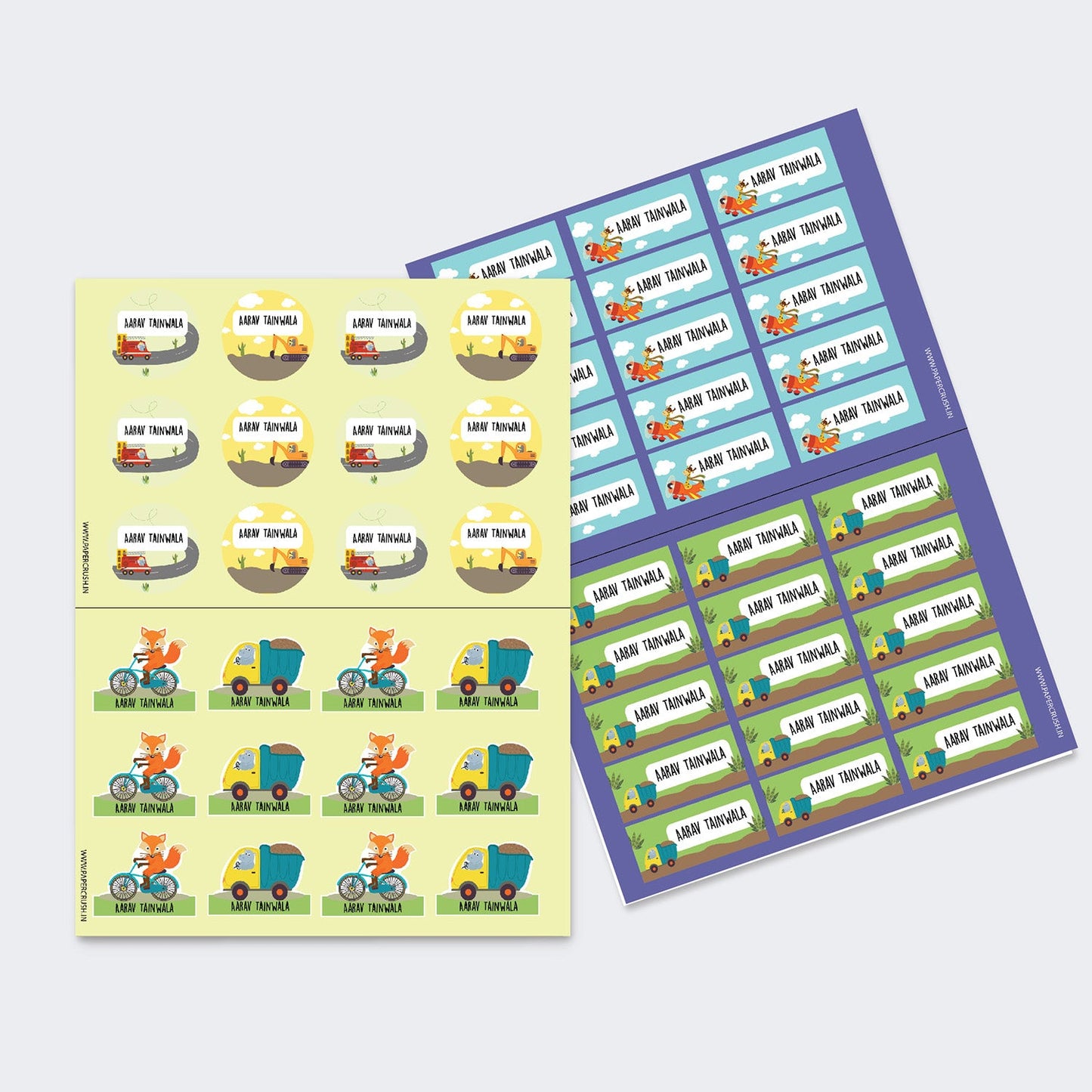 Sticker Sheet - Set of 2 A4