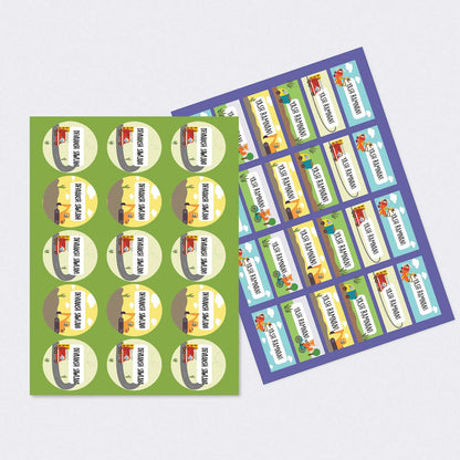 Sticker Sheet - Set of 2 A4