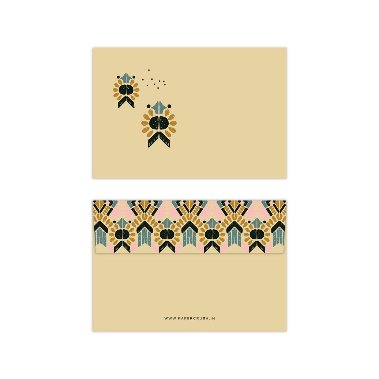 Folded Notecards + Envelopes - Set of 25