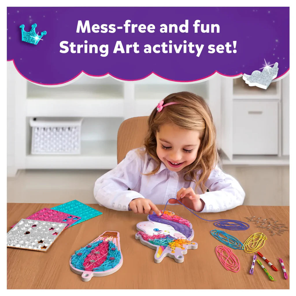 Skillmatics Super Strings Craft Kit for Kids  | Ages 6–12 | Mess-Free Art Activity
