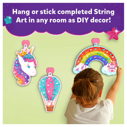 Skillmatics Super Strings Craft Kit for Kids  | Ages 6–12 | Mess-Free Art Activity