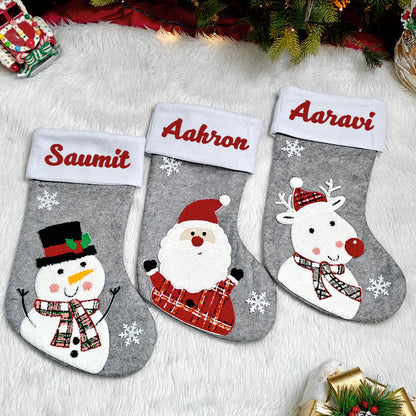 Winter Buddies Stocking - Snowman