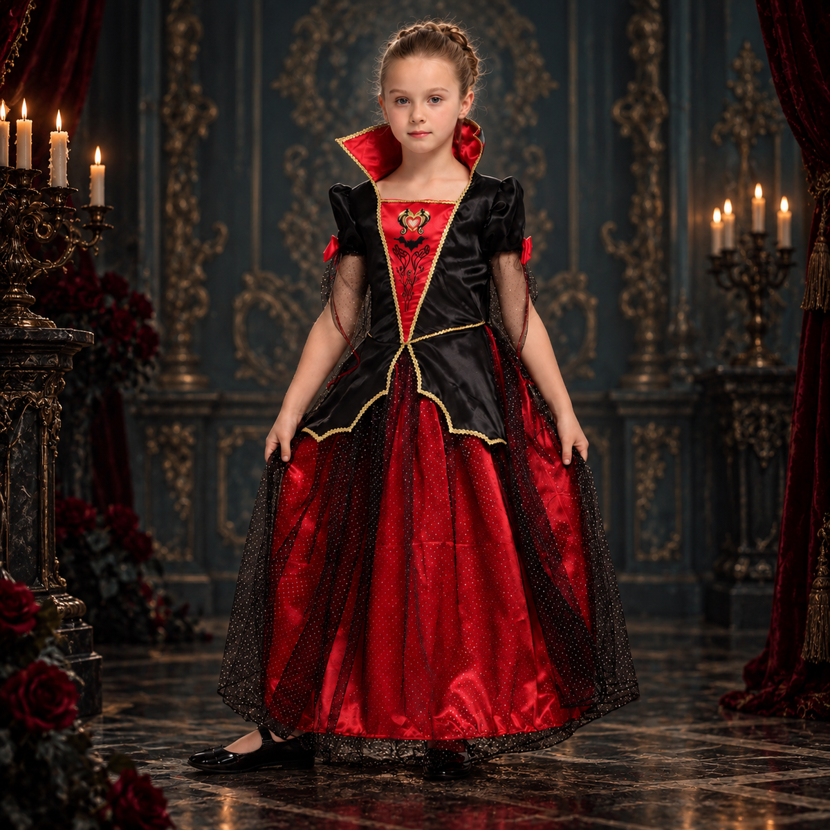 Halloween costume - Vampire Queen of Hearts