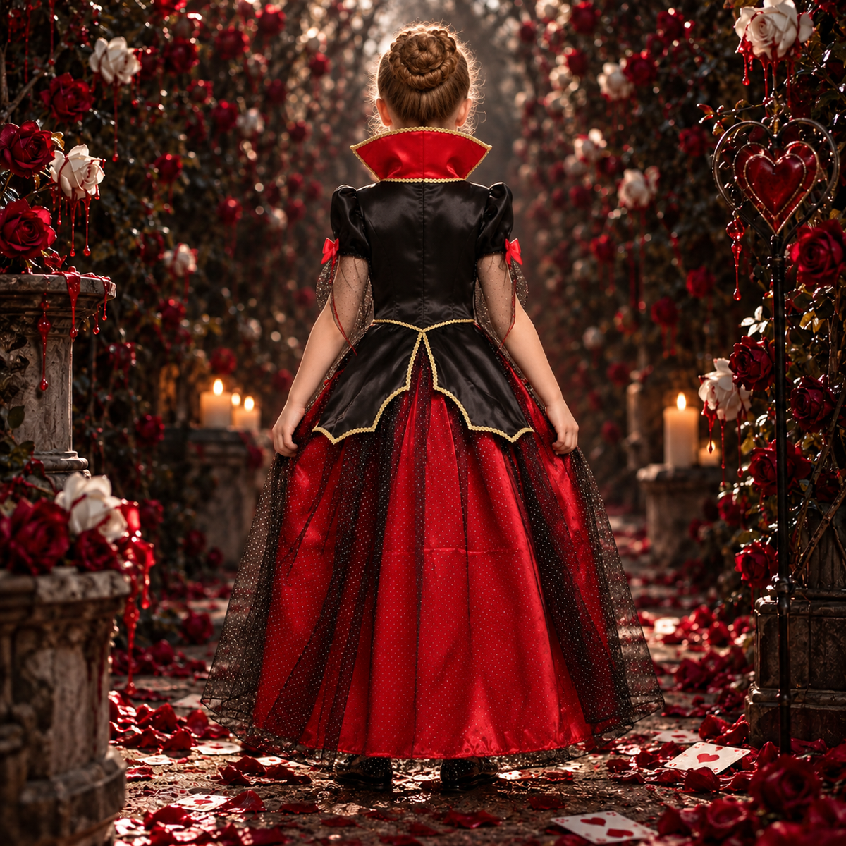 Halloween costume - Vampire Queen of Hearts