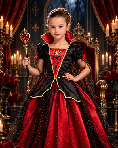 Halloween costume - Vampire Queen of Hearts