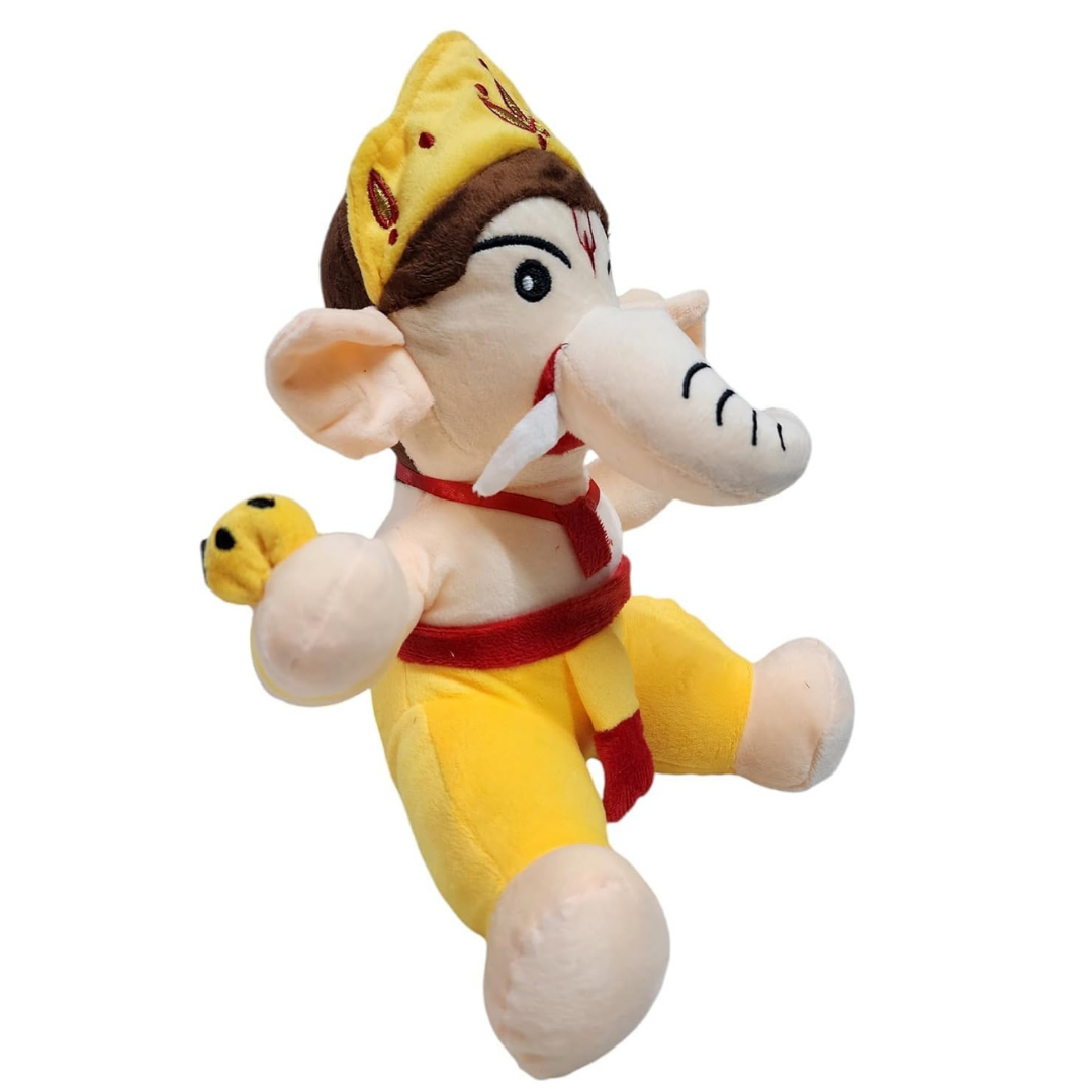 Soft Plush Lord Ganesha Stuffed Toy