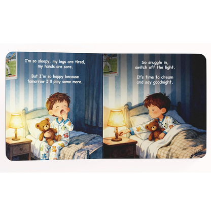 Little Athletes: Little Cricketer – Cricket Board Book for Toddlers