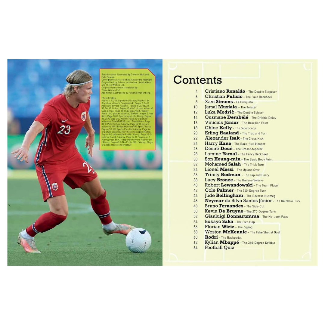 World’s Best Football Skills Book for Kids | 30 Step-by-Step Football Tricks & Training Guide