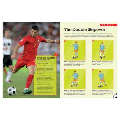 World’s Best Football Skills Book for Kids | 30 Step-by-Step Football Tricks & Training Guide