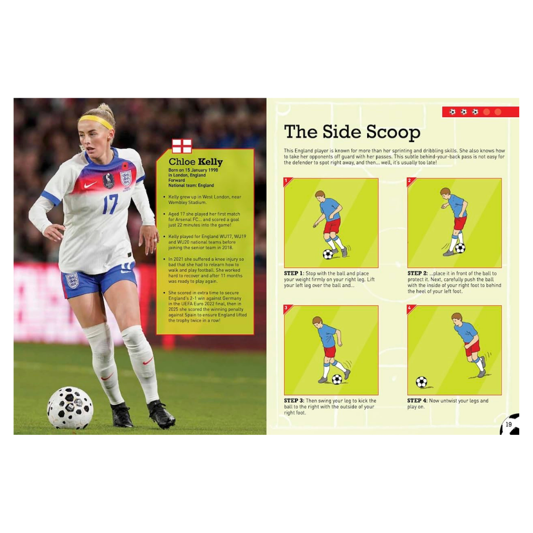 World’s Best Football Skills Book for Kids | 30 Step-by-Step Football Tricks & Training Guide