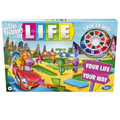 The Game Off Lifee Gamee, Family Board Game for 2-4 Players
