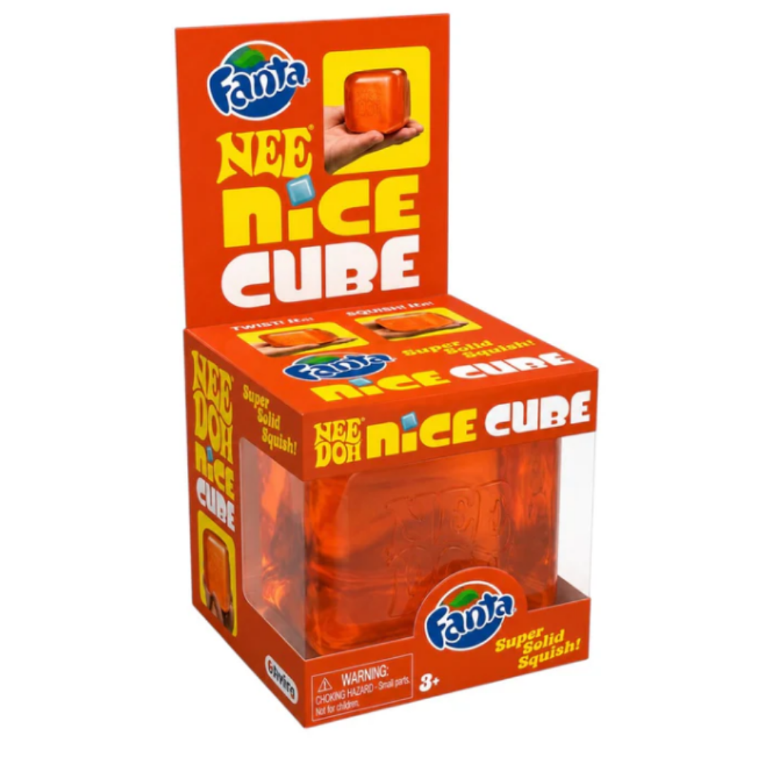 Fanta Nee Doh Nice Cube Squishy Toy