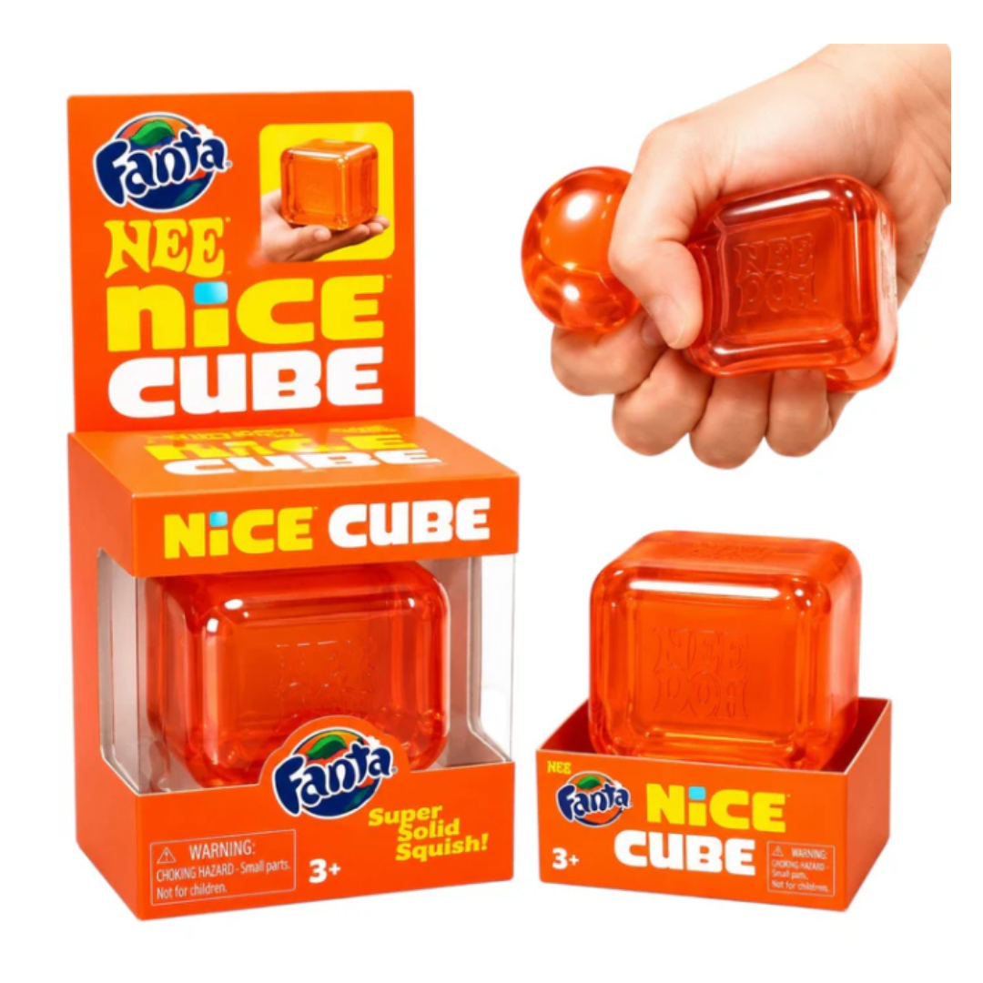 Fanta Nee Doh Nice Cube Squishy Toy
