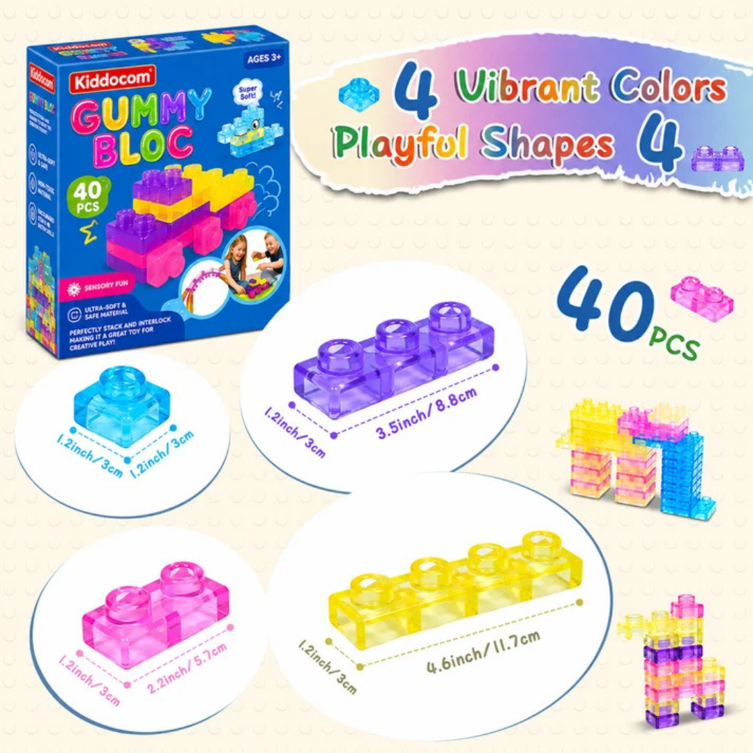 Gummy Blocks - 40pcs