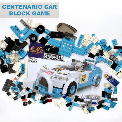 Building Blocks Sports Car | 162 Pieces Construction Toy