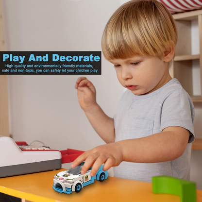 Building Blocks Sports Car | 162 Pieces Construction Toy